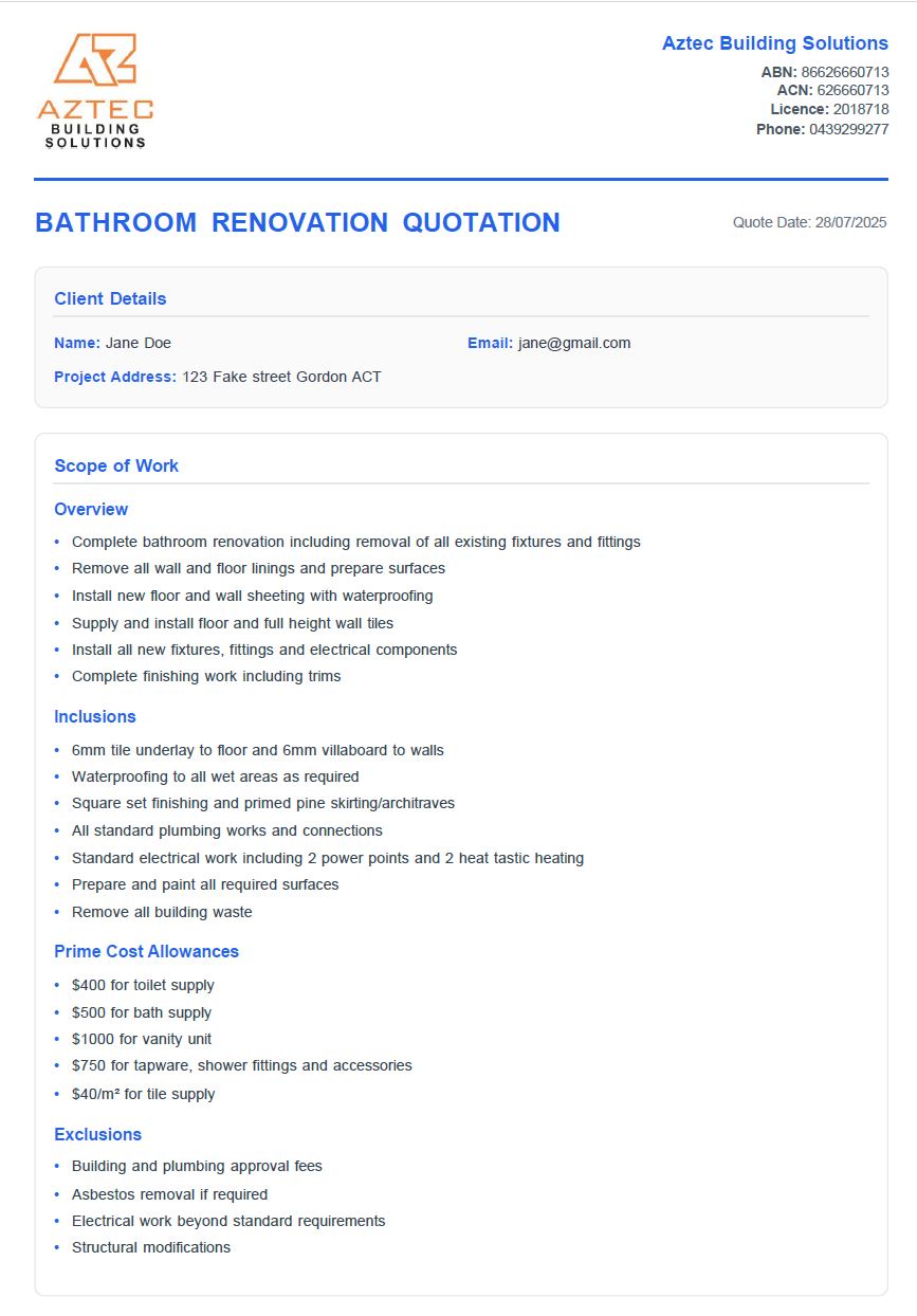 Bathroom Quote - Page 1